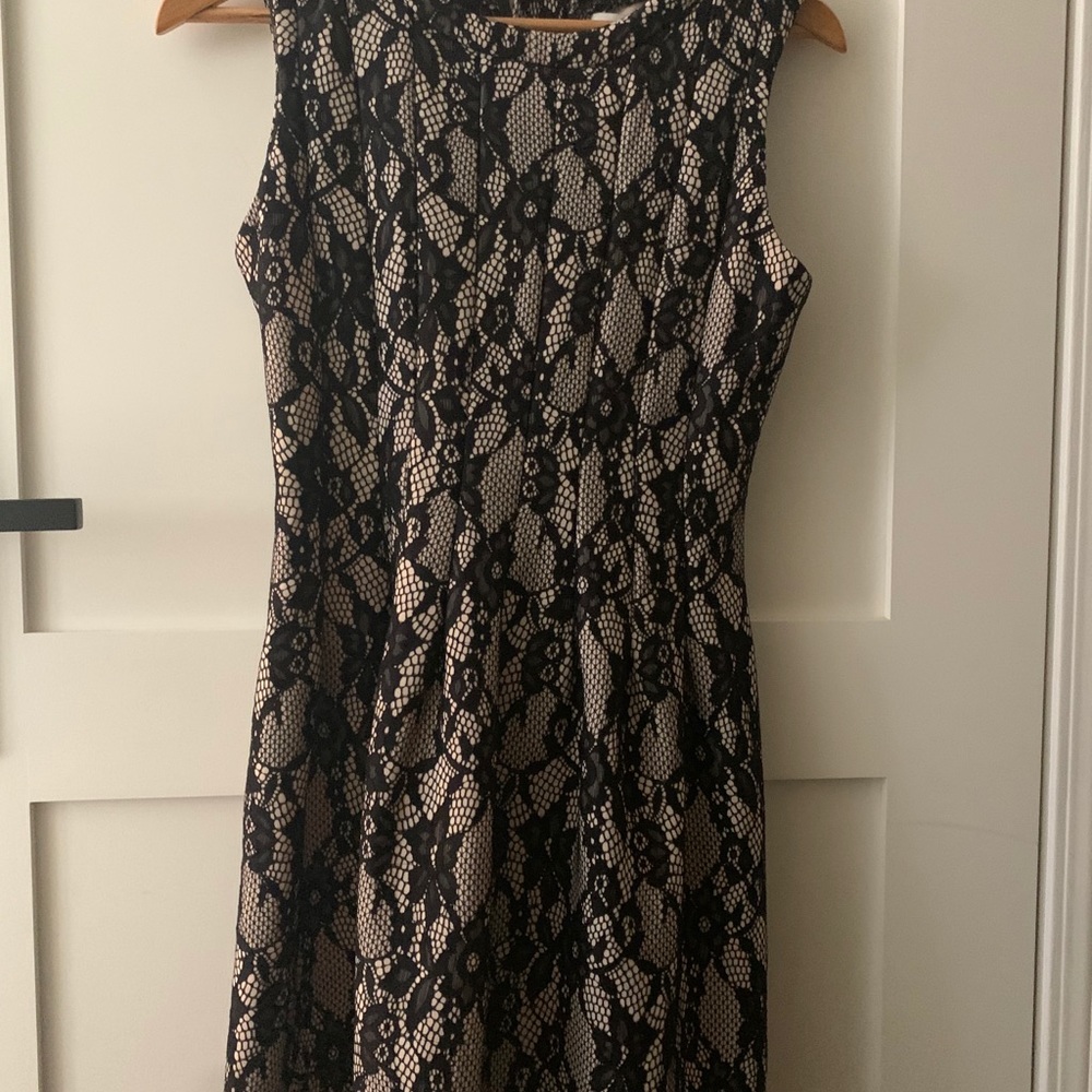 Anthropologie HD IN PARIS lace fit and flare dress